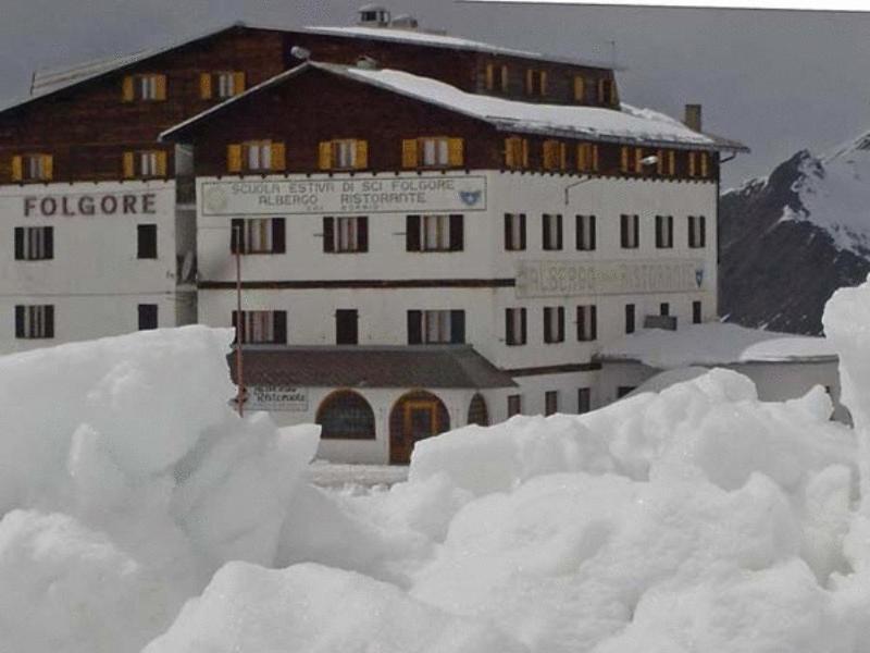 Hotel Folgore Gebirgspass Stilfser Joch Exterior foto
