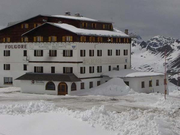 Hotel Folgore Gebirgspass Stilfser Joch Exterior foto
