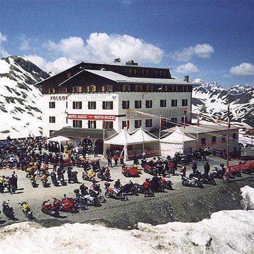 Hotel Folgore Gebirgspass Stilfser Joch Exterior foto