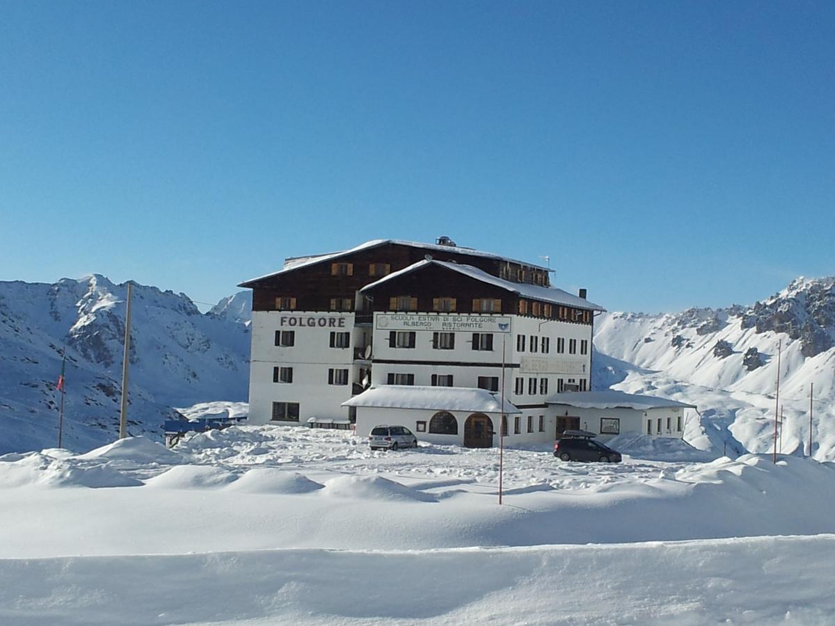 Hotel Folgore Gebirgspass Stilfser Joch Exterior foto
