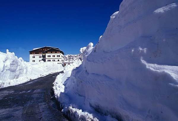 Hotel Folgore Gebirgspass Stilfser Joch Exterior foto